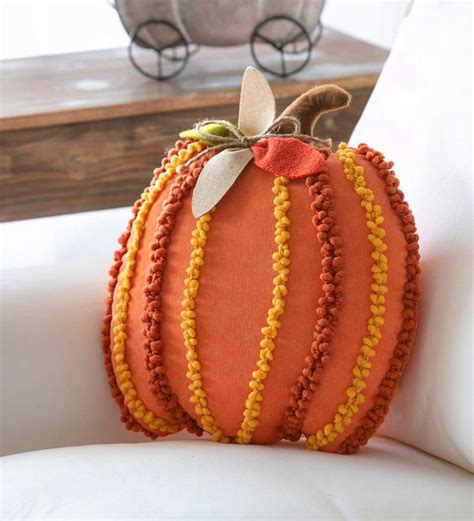 pumpkin pillow flat